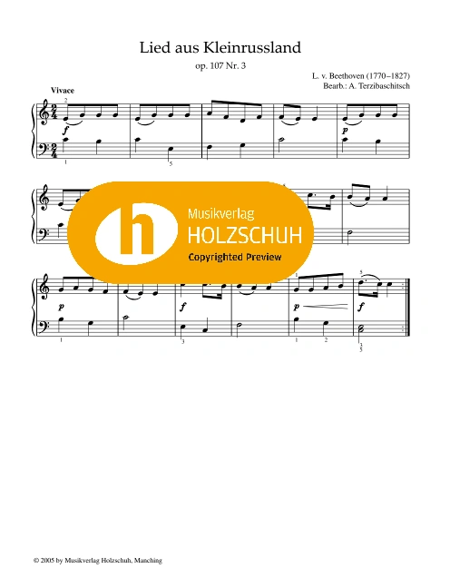 Lied aus Kleinrussland